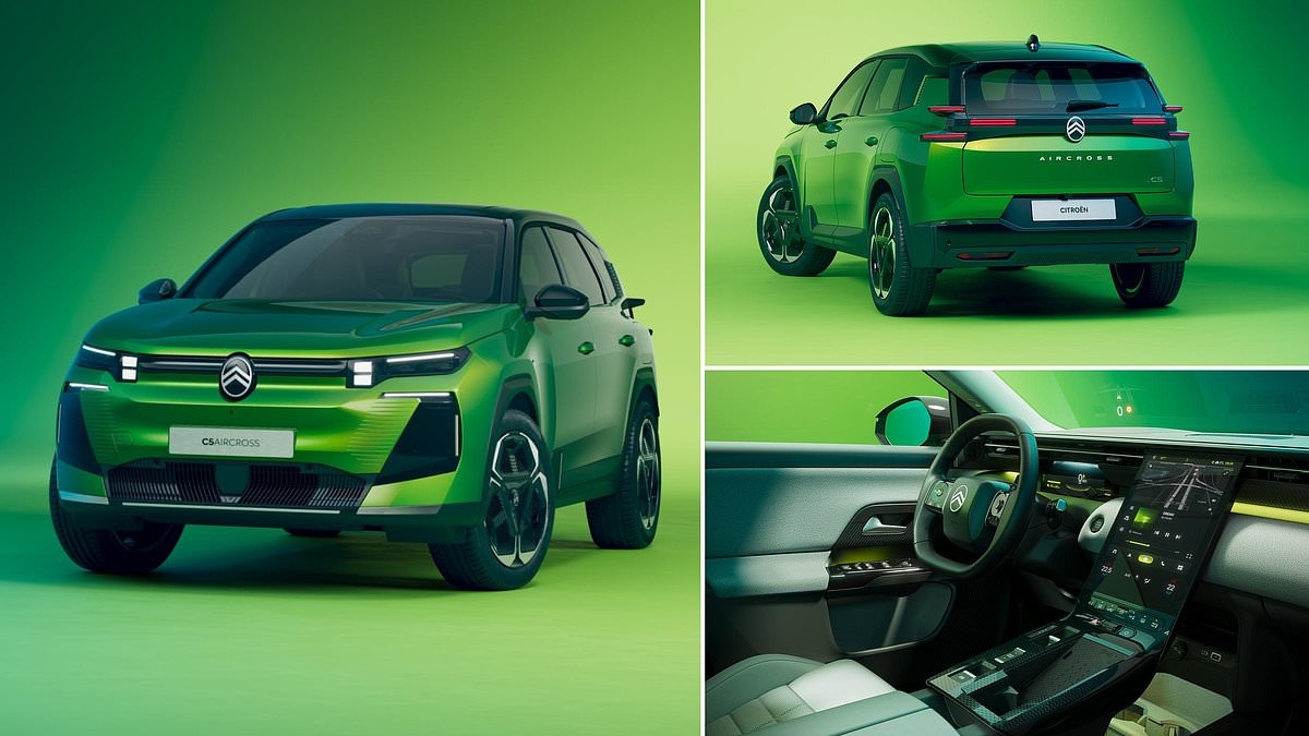 Citroen unveils its New C5 Aircross - and promises an electric version with 422 miles of range