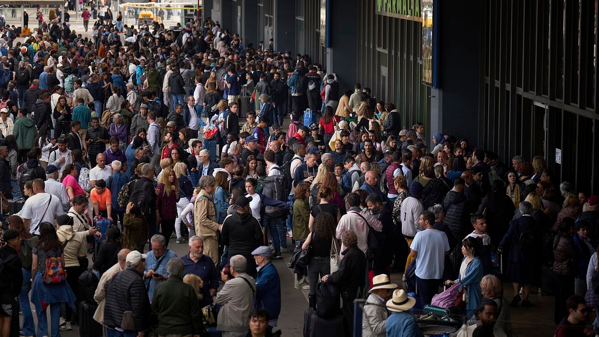 BREAKING NEWS State of emergency declared as panic-buying sweeps blackout-hit Spain and Portugal with shelves emptied, gridlock overwhelming cities and flights cancelled - as authorities admit the chaos could last for DAYS
