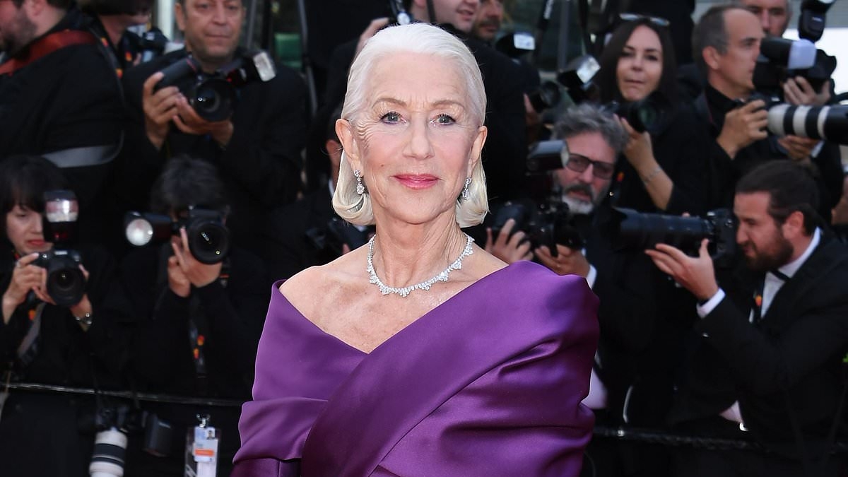 Dame Helen Mirren, 79, urges people in midlife not to 'fear' ageing as she encourages them to embrace exercise as part of new campaign