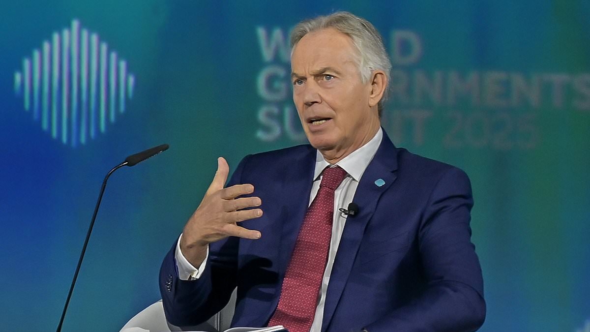 Tony Blair says Net Zero push has become 'irrational' and 'hysterical' and warns critics of green energy costs must not be dismissed as 'climate deniers'