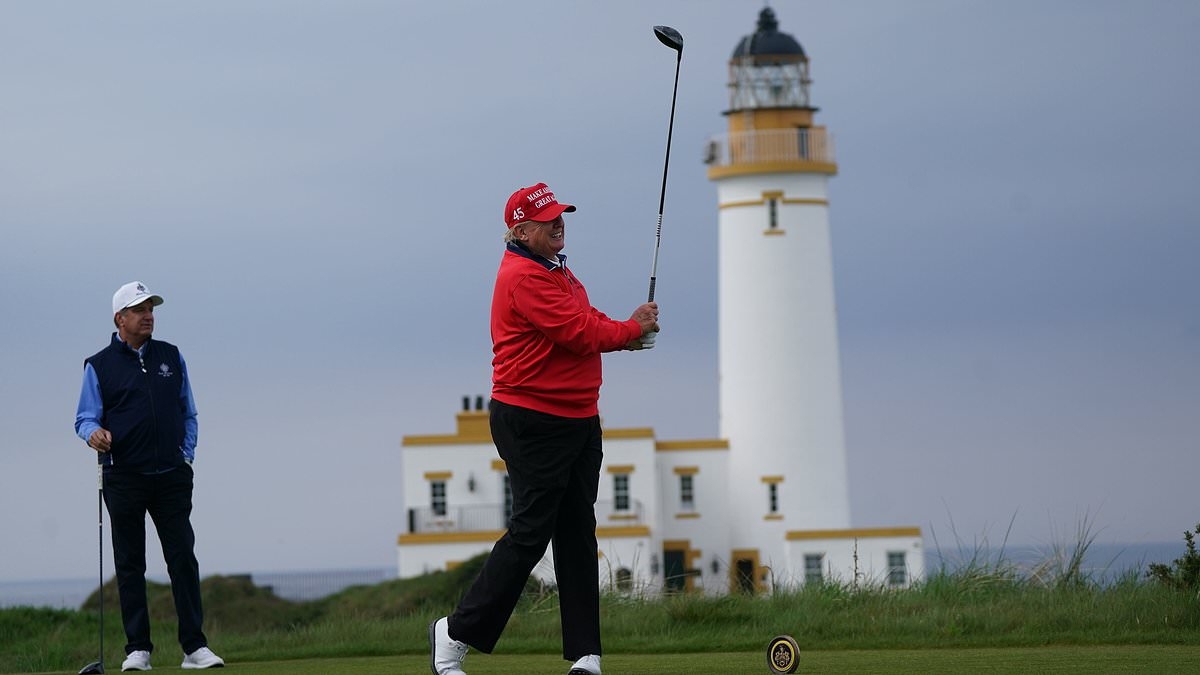Whitehall officials 'spoke to golf authorities about holding Open at Trump Turnberry' after US president pestered Keir Starmer