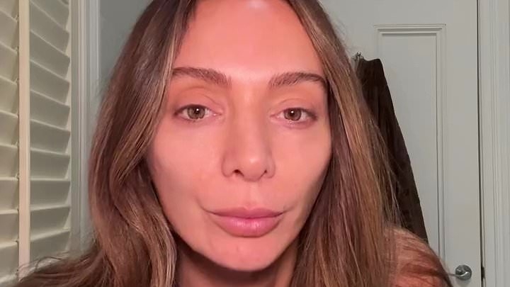 Nadia Bartel reveals what her makeup free face REALLY looks like as she shares the secret to her flawless skin