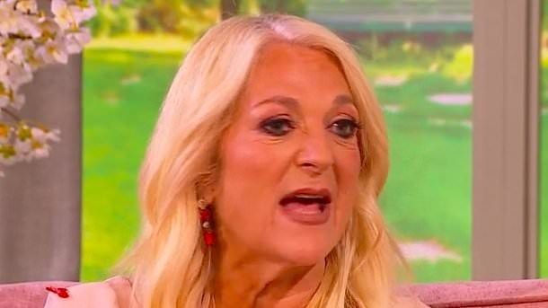 Vanessa Feltz threatens co-star Cristo Foufas with a 'thump' during heated debate about menopause on her new show