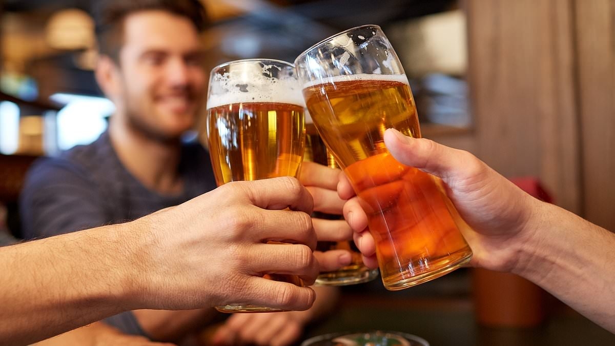 Britain's biggest pub chain hikes prices of drinks by 4% with could add up to 20p onto the cost of a pint