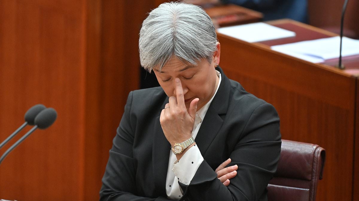 Penny Wong makes a sensational backflip after suggesting the Voice is inevitable in bombshell interview that has sent Labor into damage control just days before the election