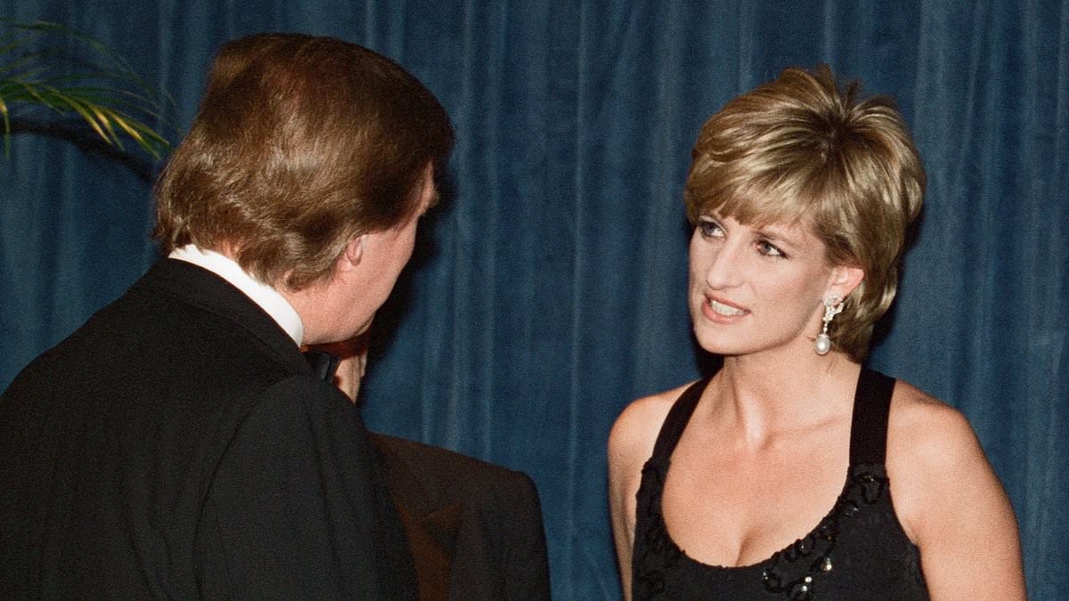 Donald Trump's royal obsession: Diana said he 'gave her the creeps'