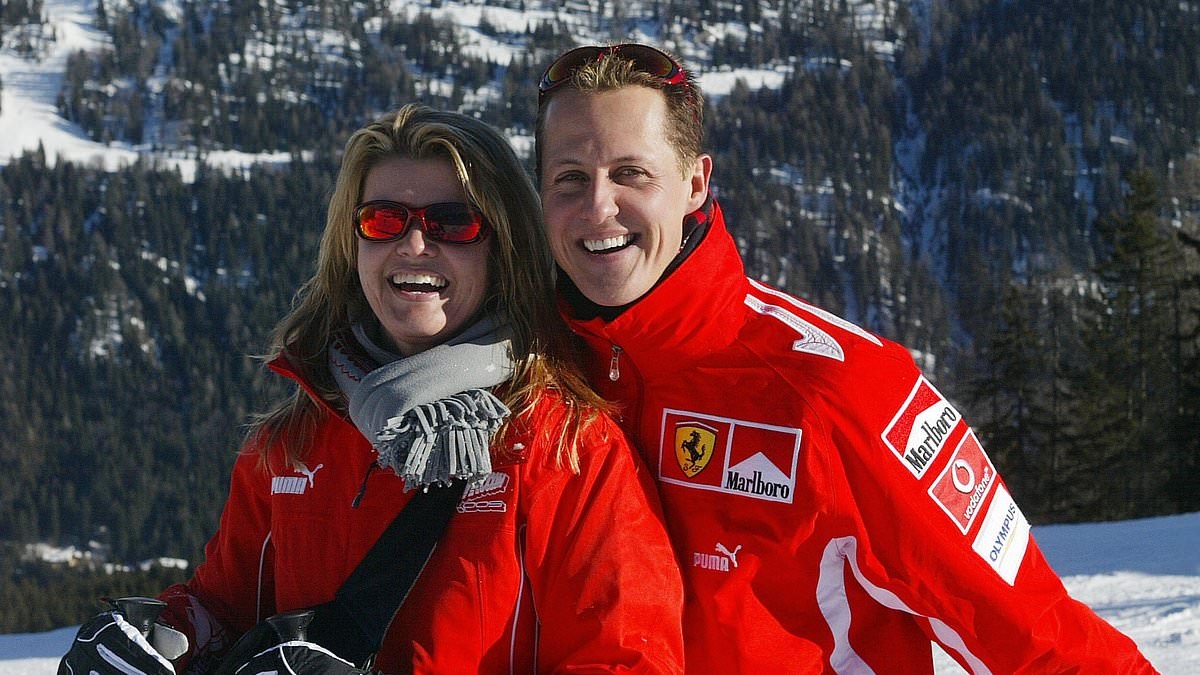 Michael Schumacher praised for 'emotional' act - with ex-Formula One star hoping 'it's a sign' racing legend is 'on the mend'