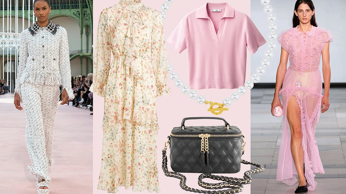 The high street fashion finds inspired by this season's runway trends: from polo shirts at Miu Miu to floaty dresses at Chloé