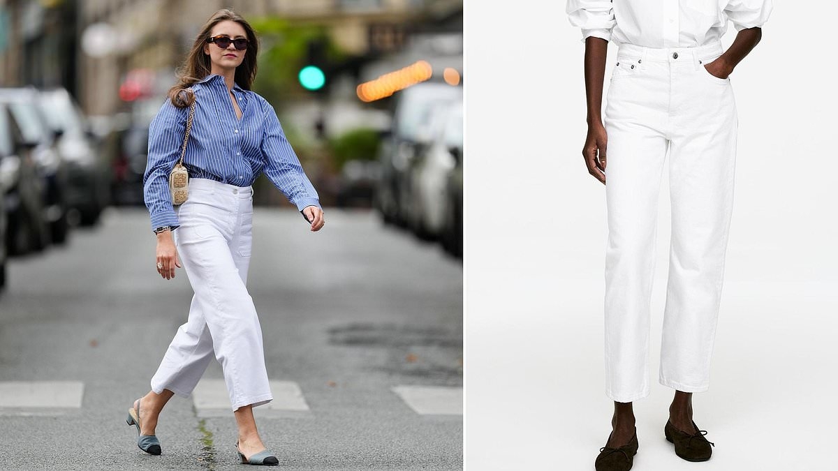 A pair of white jeans is the spring wardrobe staple to invest in right now - these are the best on the high street, from £27.99