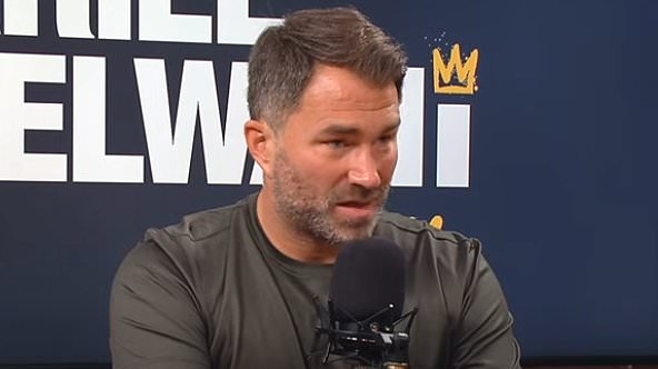 Dana White and Co 'won't be able to lace my boots in boxing promotion', claims Eddie Hearn after taking swipe at UFC for lack of superstars