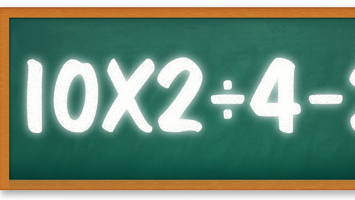 Simple looking 5th grade math problem leaves the internet defeated - are you smart enough to solve it?