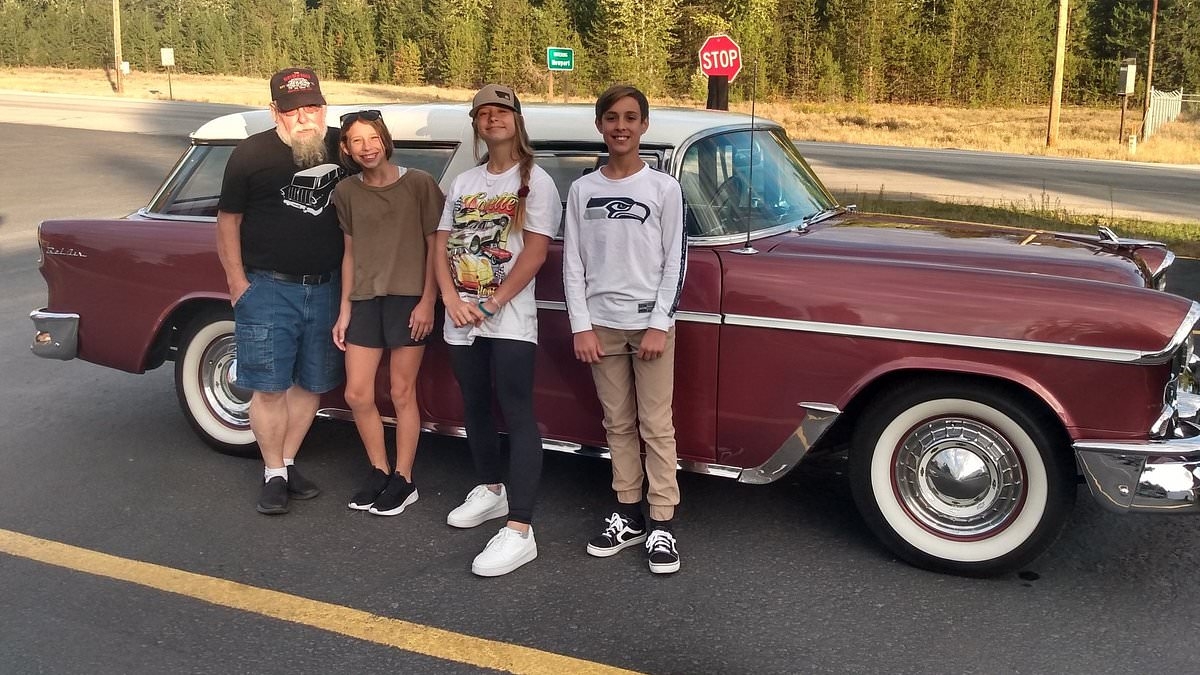 EXCLUSIVE Horror after man, 70, decided to drive dangerously behind the wheel of his 1955 Chevy with no seatbelts