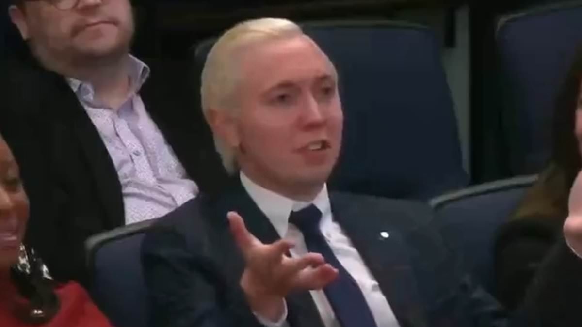 Reporter is dubbed 'MAGA Malfoy' after turning heads at White House press briefing