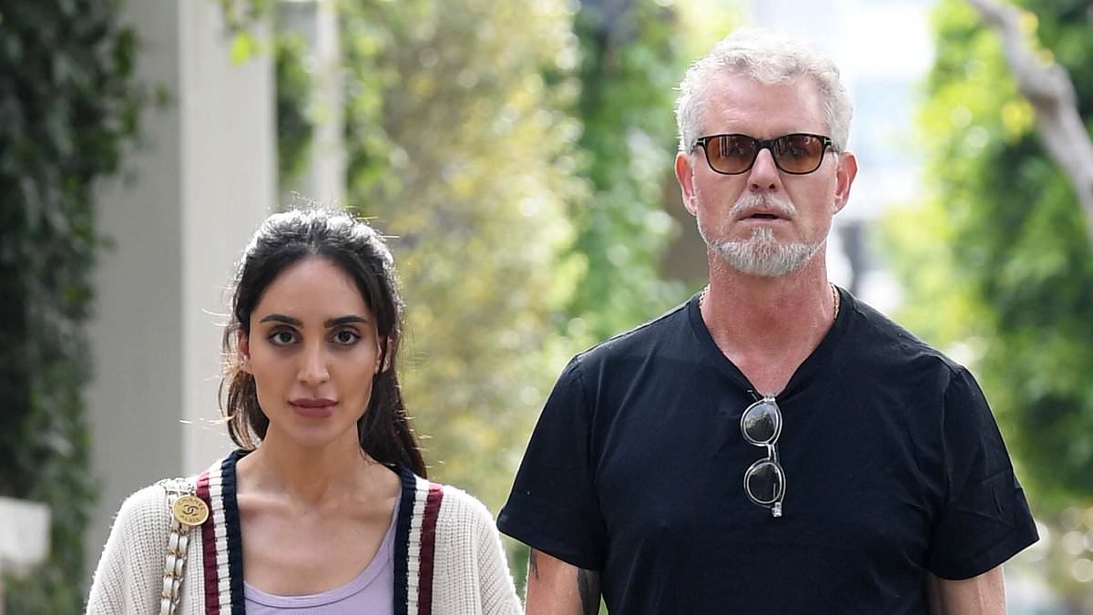 Grey's Anatomy star Eric Dane, 52, steps out with actress, 27, after calling off divorce following ALS diagnosis
