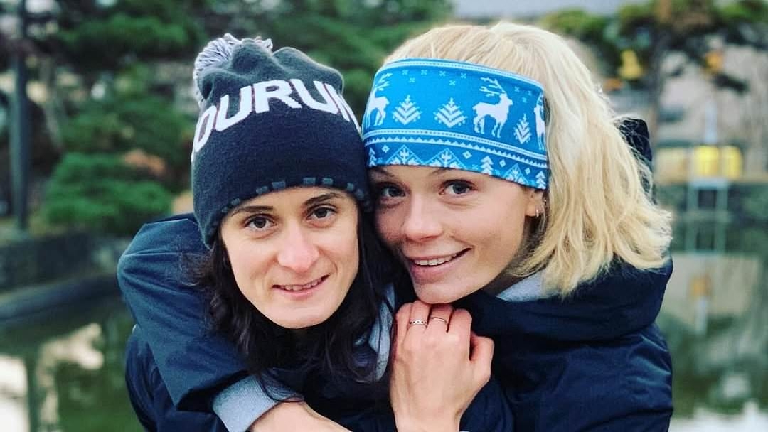 Olympic champion speed skater reveals secret 12-YEAR relationship with teammate after claiming 'people are trying to speak on my behalf'