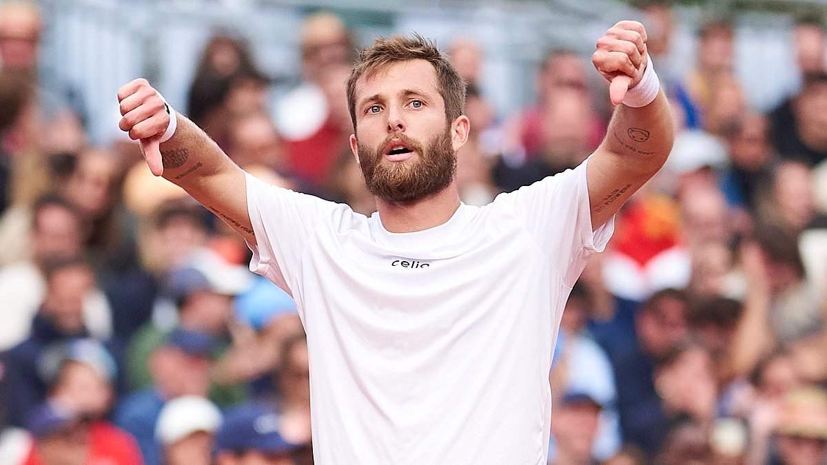 Tennis star claims his opponent gave him DEATH THREATS at the net during fiery Challenger clash