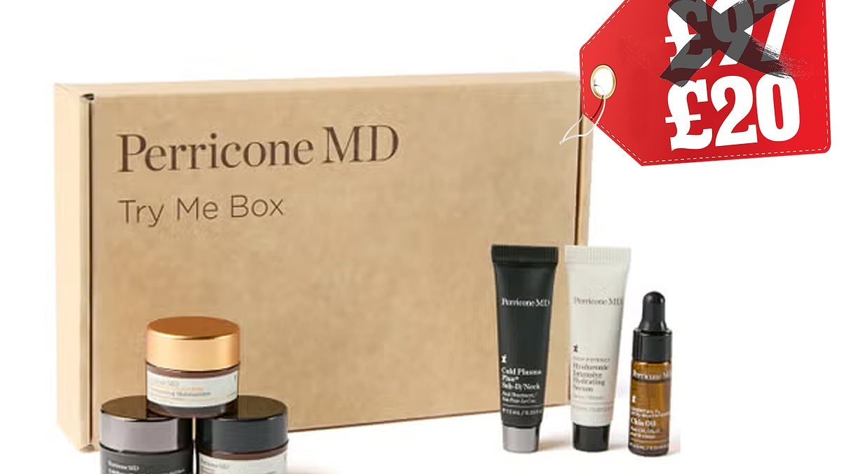 Save BIG with this £20 beauty box featuring six anti-ageing skincare essentials worth £97 - here's everything that's inside