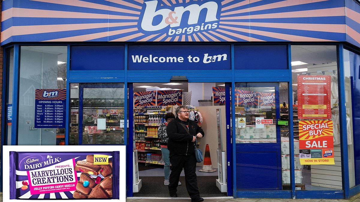 Shoppers rush to B&M to find 'rare' Cadbury chocolate only available in Australia