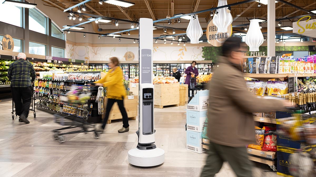 Major UK retailer brings in ROBOTS to undertake a 'crucial' supermarket task