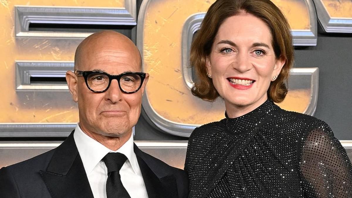 Stanley Tucci's wife Felicity Blunt, 43, makes cheeky quip about their marriage as actor, 64, reveals how he maintains his 'Instagram thirst trap' physique after touring Italy's culinary delights for new TV show