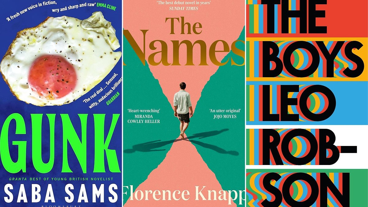 'Heart-rending and compulsive': The new Literary Fiction you need to read - GUNK by Saba Sams, THE NAMES by Florence Knapp, STEALING DAD by Sofka Zinovieff