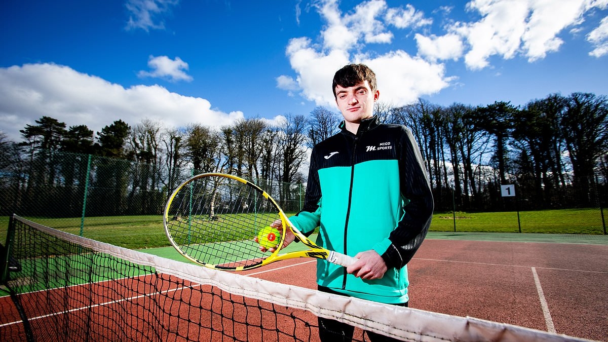 Meet the autistic tennis star blazing a trail on the world stage... who claims meeting Andy Murray has been the highlight of his journey so far!