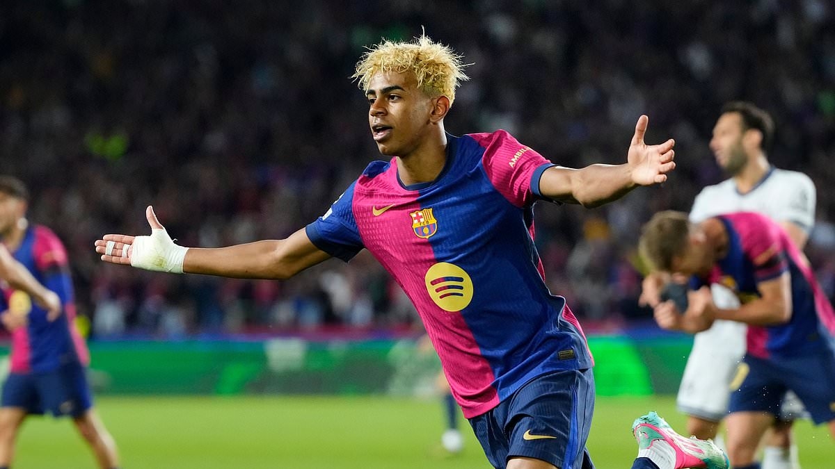 Lamine Yamal has played 100 games for Barcelona, won the Euros and mesmerised fans in the Champions League, writes PETE JENSON... at just 17 is he ALREADY the best in the world?