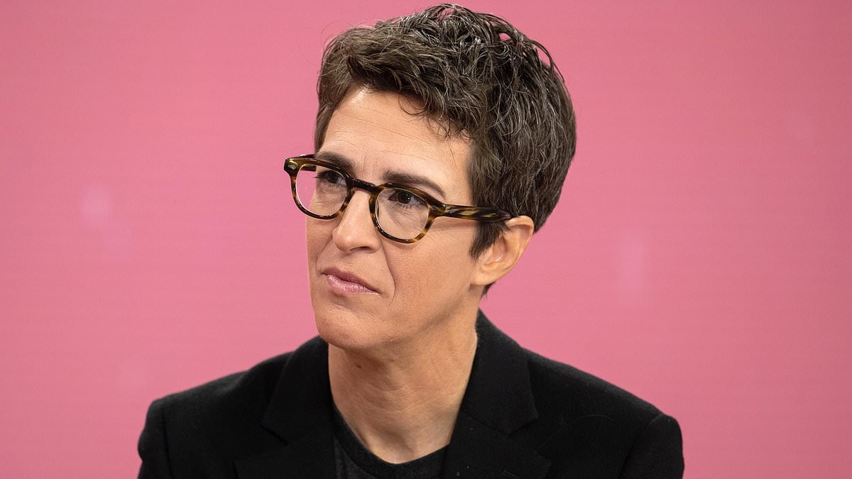 MSNBC star Rachel Maddow loses her right-hand man as bloodbath at liberal network escalates