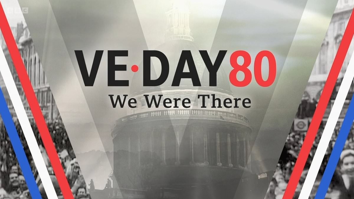 CHRISTOPHER STEVENS reviews VE Day 80: We Were There on BBC2: Vivid memories... both heartwarming and hair-raising