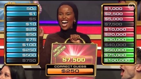 Deal Or No Deal contestant reveals the measly prizes offered on the Channel Ten game show after guessing briefcase contents correctly