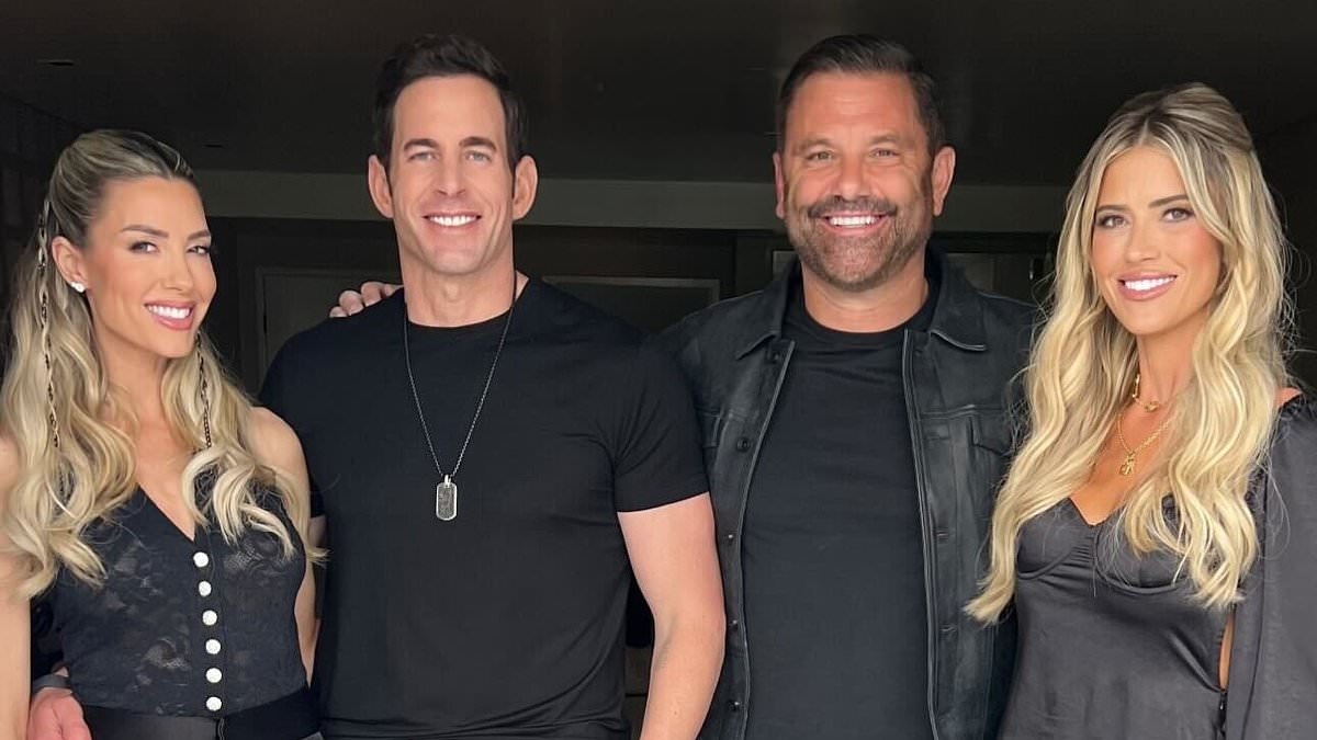 Christina Haack goes red carpet official with beau Christopher Larocca after he grabbed her breasts in Mexico