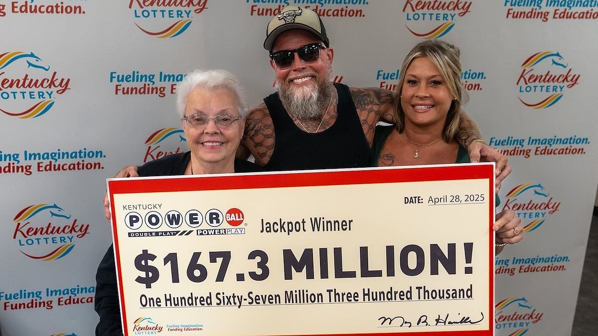 Powerball winner and his girlfriend are arrested just days after pocketing $167.3M jackpot