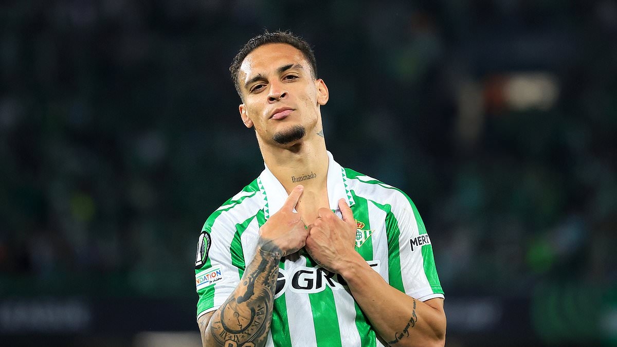 Revealed: The meaning behind Antony's celebration after his stunning winner for Real Betis - as Man United loanee continues to shine after Old Trafford exit