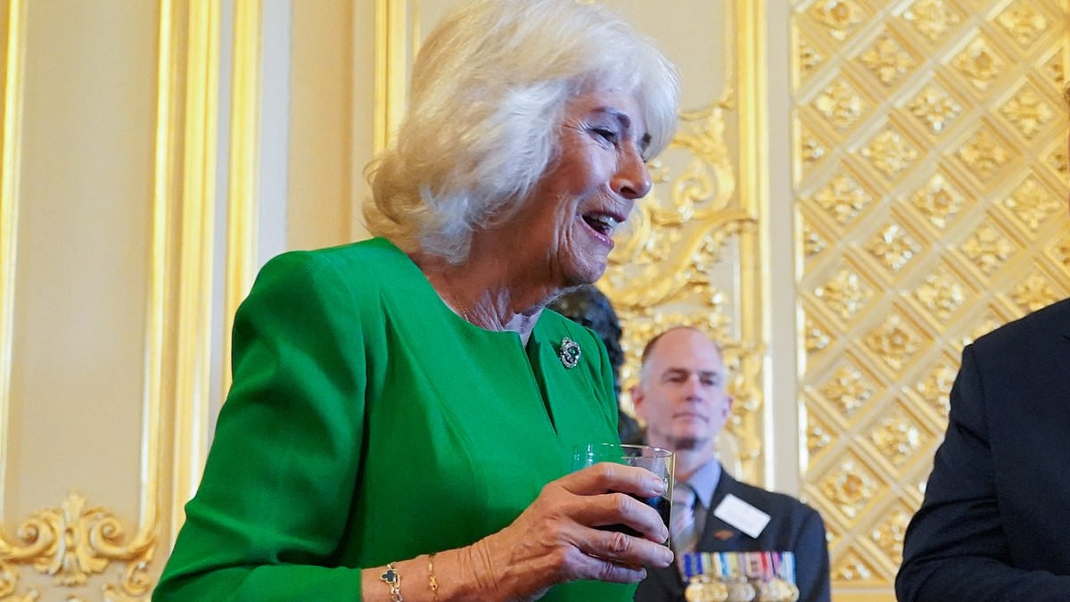 Queen Camilla reveals her 'favourite' alcoholic beverage as she jokes 'it's all I drink'