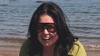 Scarlett Moffatt, 34, continues to showcase her weight loss as she enjoys a sweet family day out at the beach in Newcastle