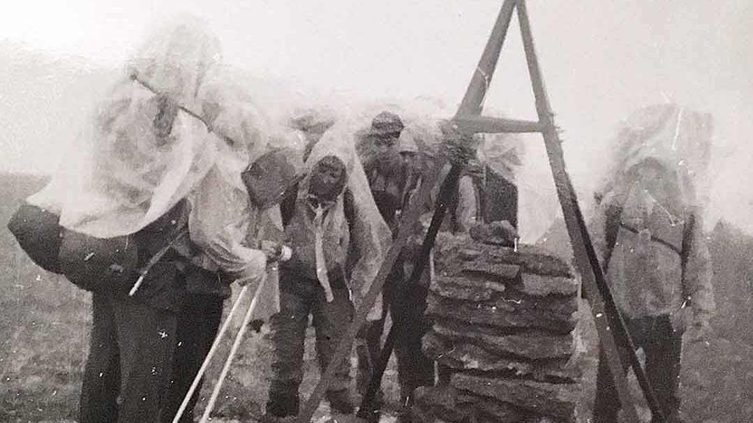 Gruesome mystery of seven 'zombie' hikers who started frothing at the mouth and bashing heads on rocks before dying one-by-one after winter storm up 8,000ft mountain... with one terrified survivor witnessing it all