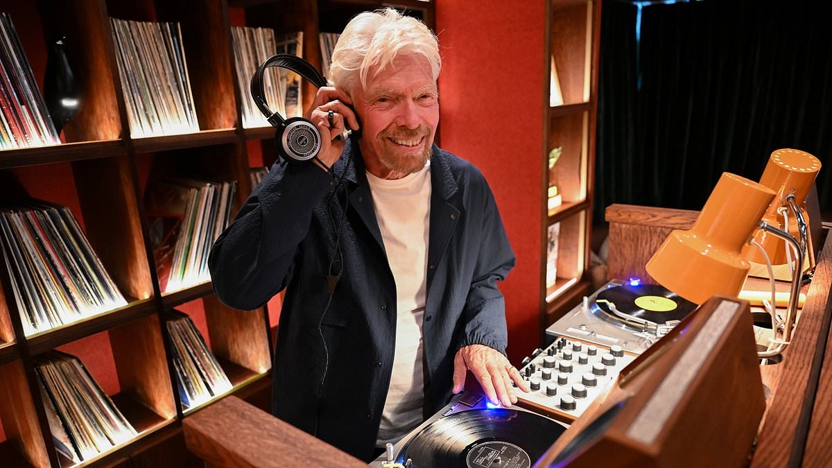 EXCLUSIVE Sir Richard Branson reveals he's bringing back much-loved Virgin business and his plans to rival Jeff Bezos
