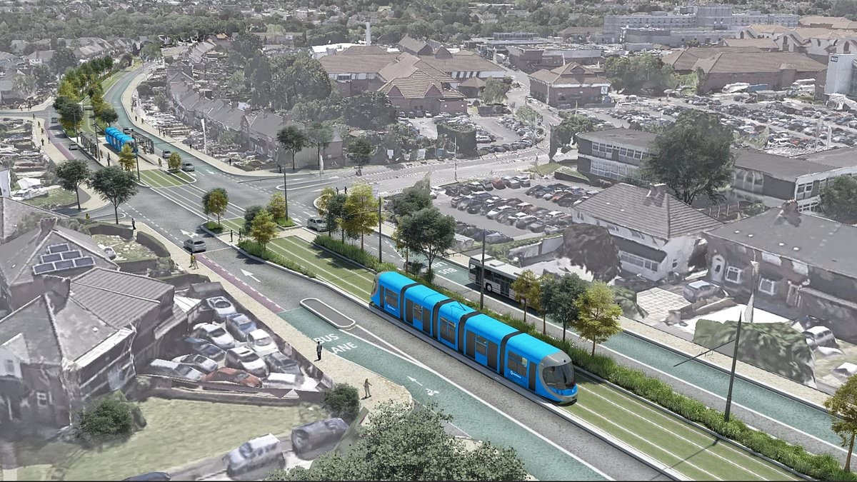Plans for new £1 billion tram line that will 'change lives' revealed