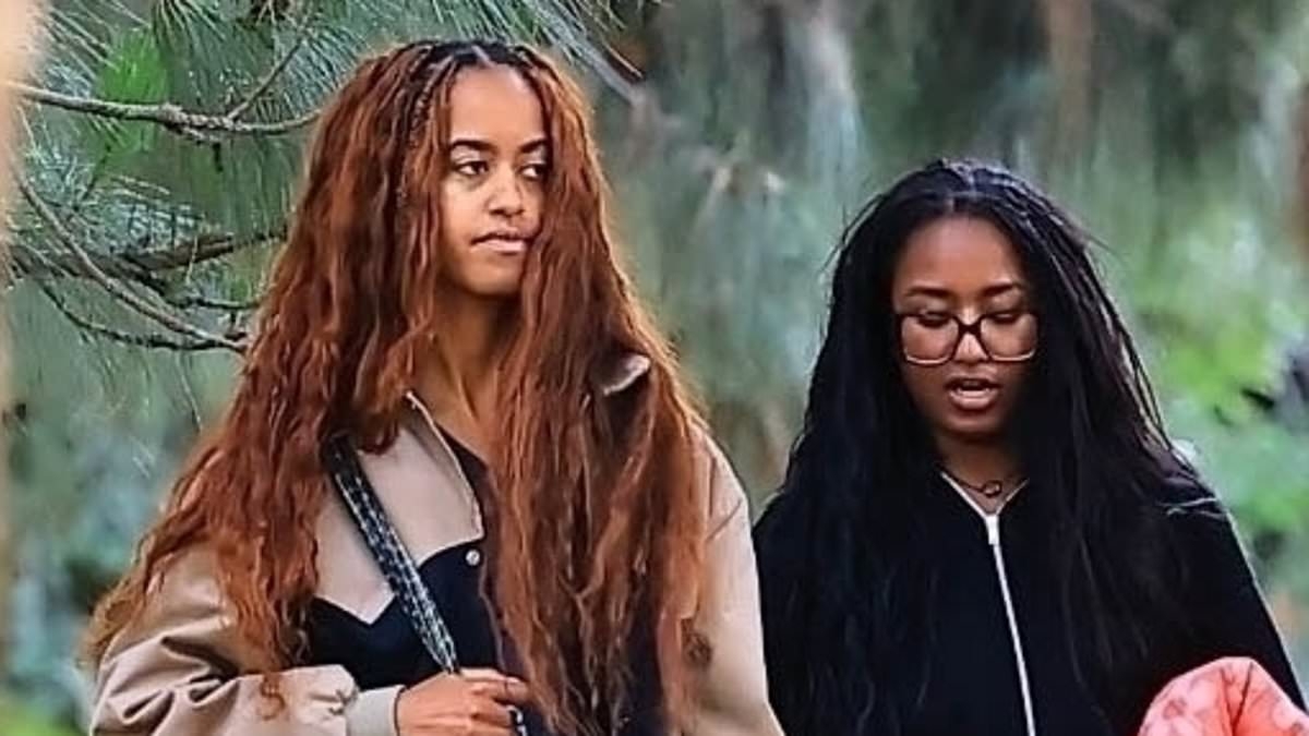 Sasha and Malia Obama's inner circle revealed as the socialite sisters continue to take LA by storm