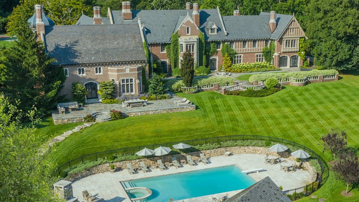 Beautiful $13.9M Connecticut mansion looks like it should be in the UK and is inspired by a 90s movie