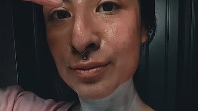 Gym-bunny, 33, couldn't shift extra weight around her middle...it was a sign of incurable cancer that's spread all over her body