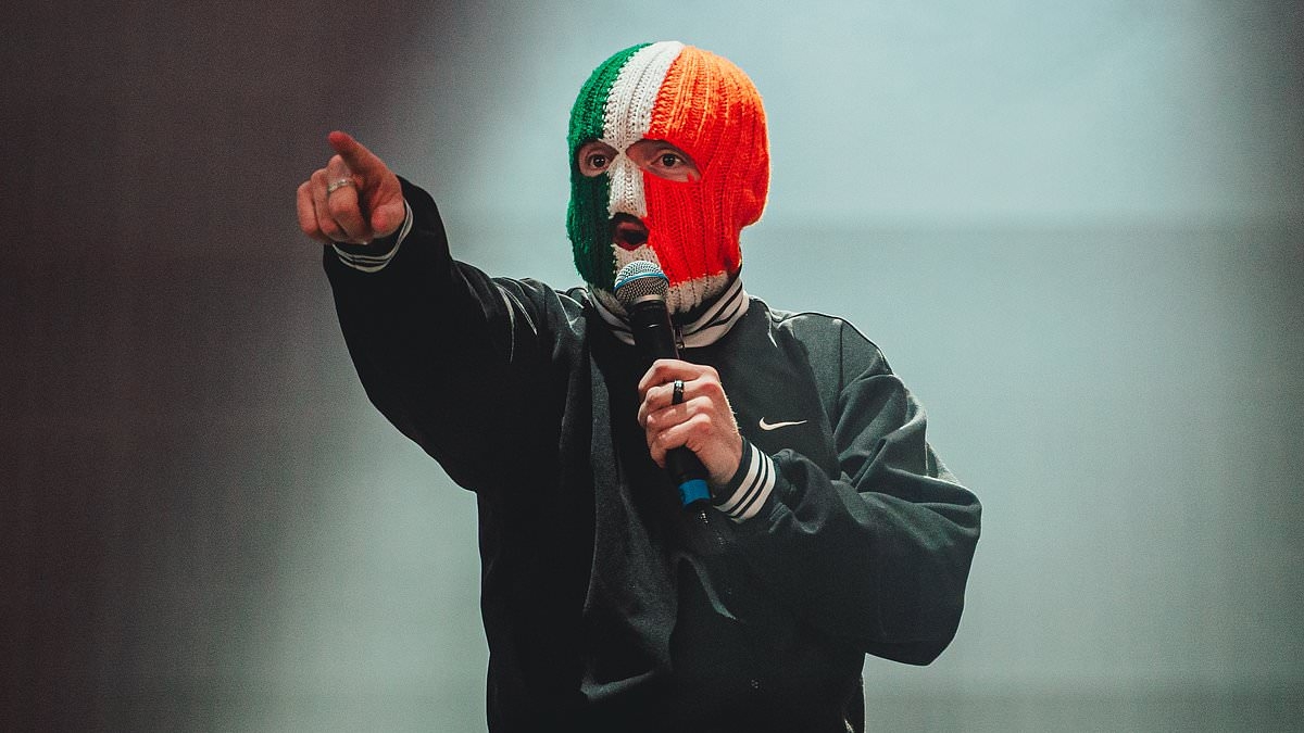 They shouted 'Up Hamas' on stage, called for Tory MPs to be killed and championed the IRA - yet they're lionised by the BBC and were given £1.6m of public money... So why are Irish rappers Kneecap STILL set to play Glastonbury?