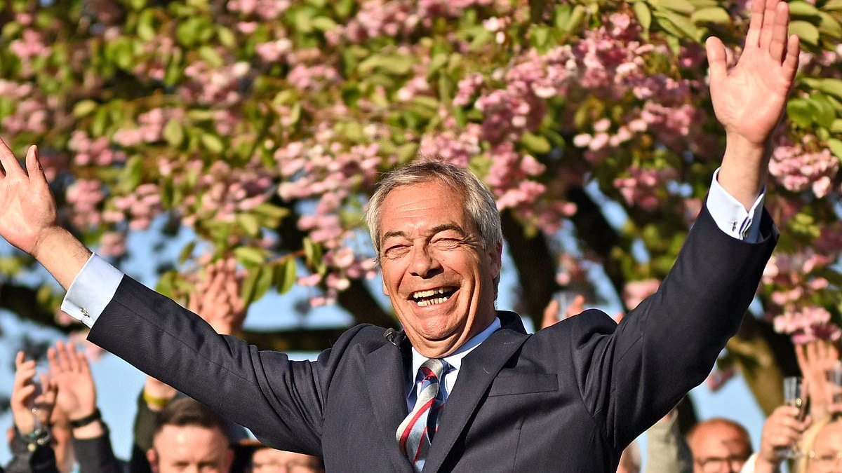Reform revolution that could change Britain: Labour in shock, Tories lose every council they defended - and Farage in control of some of England's biggest authorities