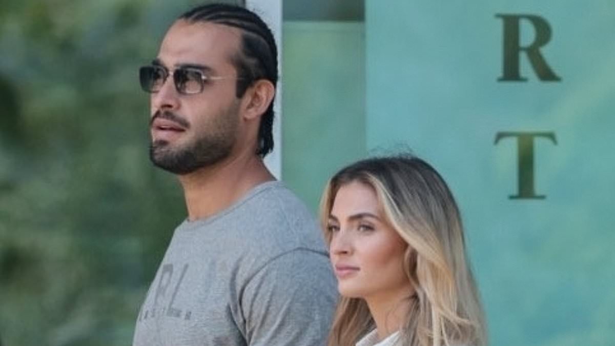 Sam Asghari steps out with Britney Spears look-alike girlfriend after taking cruel swipe at his marriage to pop star