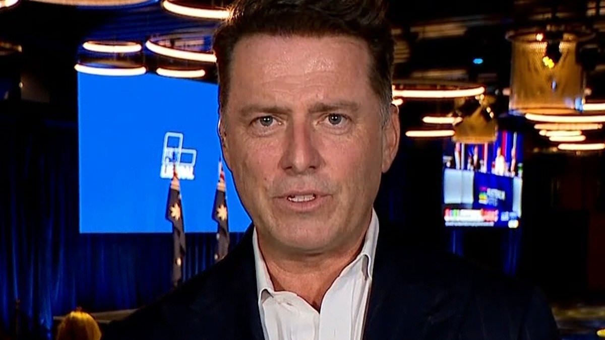 Today star Karl Stefanovic makes dark prediction about Peter Dutton's political future - as he attends Liberal Election Night party