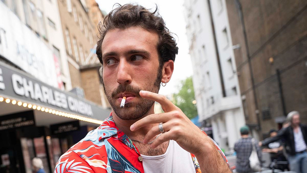 Nicolas Cage lookalikes take over London as they channel the Hollywood movie star in hilarious contest to celebrate his latest film release