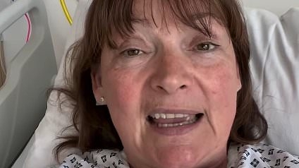 Lorraine Kelly, 65, reveals secret health battle as she shares update from hospital bed ahead of keyhole surgery