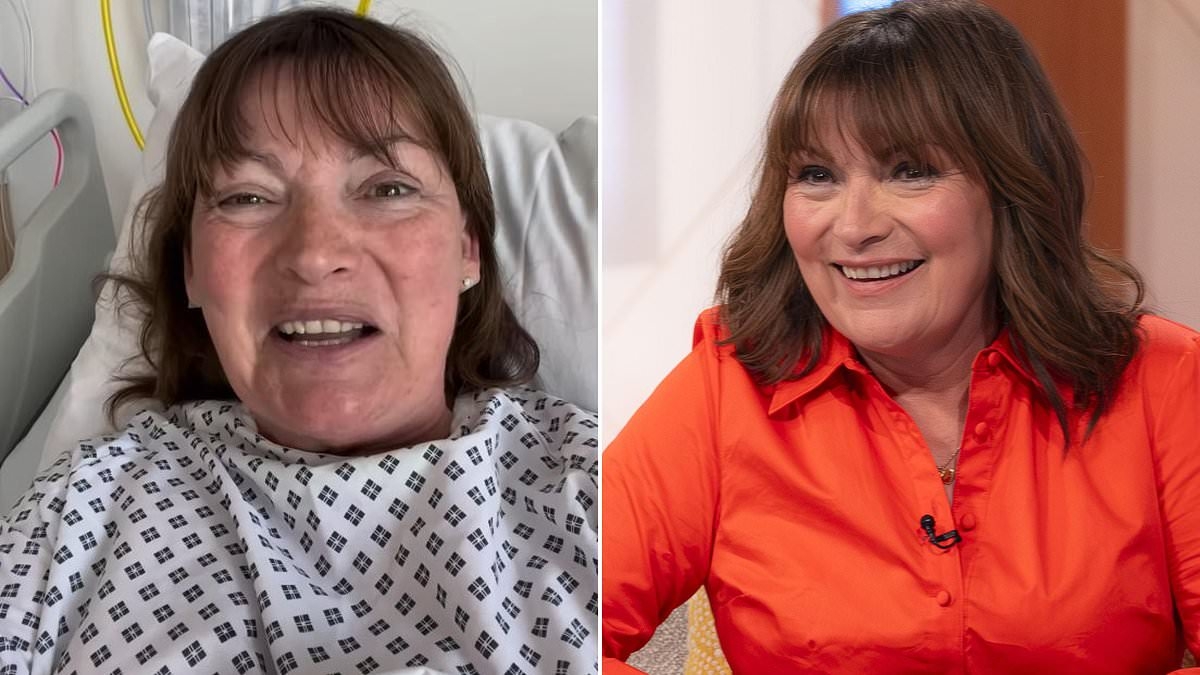 Lorraine Kelly undergoing invasive surgery as she posts shock video from hospital bed