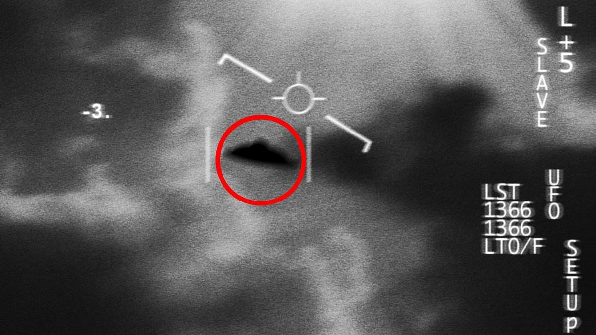 EXCLUSIVE Top NASA official breaks 30-year silence to reveal sensational UFO footage of giant 'flying saucer' secretly created by US Air Force