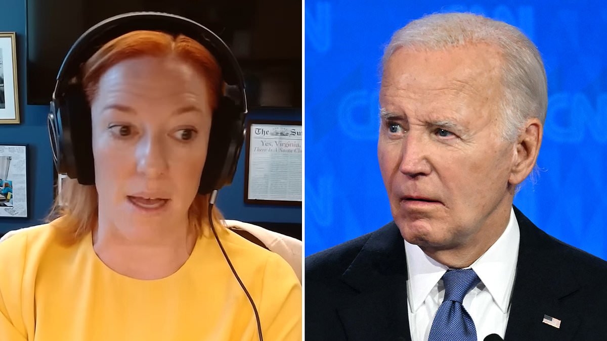 Former Biden press secretary Jen Psaki makes outlandish claims about former president's cognitive decline